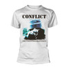 Conflict 'The Ungovernable Force' (White) T-Shirt