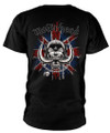 Motorhead 'British War Pig & Logo' (Black) T-Shirt Back