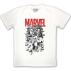 Marvel Comics 'Black & White Characters' (White) T-Shirt