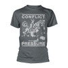 Conflict 'Increase The Pressure' (Grey) T-Shirt