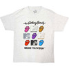 MTV 'The Rolling Stones Logo Grids' (Grey) T-Shirt