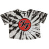 Foo Fighters 'FF Logo' (Black & White) Womens Pyjama Set TOP