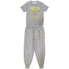 Nirvana 'Yellow Smile' (Grey) Pyjama Set