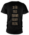 Einherjer 'Hovleriet' (Black) T-Shirt Back