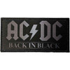 AC/DC 'Back In Black' Printed Patch