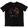 John Lennon 'Self Portrait Full Colour' (Black) T-Shirt