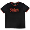 Slipknot 'Logo' (Black) Ringer T-Shirt