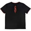 Slipknot 'Logo' (Black) Ringer T-Shirt BACK