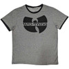 Wu-Tang Clan 'Logo' (Grey) Ringer T-Shirt