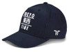 Tokyo Time 'TT Heritage White Logo' (Blue) Baseball Cap