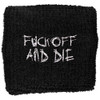 Darkthrone 'Fuck Off And Die' (Black) Wristband