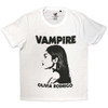 Olivia Rodrigo 'Vampire' (White) T-Shirt