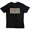 Nickelback 'License Plate' (Black) T-Shirt