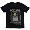 Nickelback 'Those Days VHS' (Black) T-Shirt