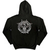 Lamb Of God 'Skeleton Eagle' (Black) Pull Over Hoodie BACK
