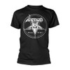 Venom 'Welcome To Hell White' (Black) T-Shirt Front