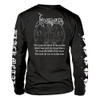 Venom 'Black Metal White' (Black) Long Sleeve Shirt Back