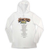 Fleetwood Mac 'Albums Bus Lightweight' (White) Pull Over Hoodie BACK