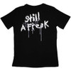 Korn 'Still A Freak' (Black) Womens Fitted T-Shirt BACK