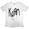 Korn 'Still A Freak' (White) Womens Fitted T-Shirt