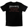 Megadeth 'Black Friday BP' (Black) T-Shirt BACK