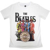 The Beatles 'Sgt Pepper FP' (White) Womens Fitted T-Shirt