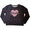 Blondie 'Heart Of Glass' (Purple) Womens Pyjama Set TOP
