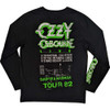 Ozzy Osbourne 'Madman Loose' (Black) Long Sleeve Shirt BACK