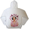 Olivia Rodrigo 'Butterfly Halo' (White) Pull Over Hoodie BACK