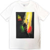 Bob Marley 'One Love Movie Poster' (White) T-Shirt