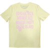 Calvin Harris 'Summer '23' (Yellow) T-Shirt BACK