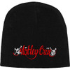 Mötley Crüe 'Dr Feelgood Logo' (Black) Beanie Hat