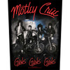 Motley Crue 'Girls, Girls, Girls' (Black) Back Patch