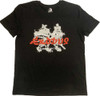 Bob Marley 'Exodus European Tour '77' (Black) Hi-Build T-Shirt