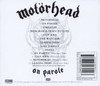 Motorhead 'On Parole' CD