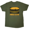 Bruce Springsteen 'Tour '23 Sepia Car' (Green) T-Shirt