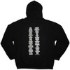 Bruce Springsteen 'Tour '23 Leaning Car' (Black) Pull Over Hoodie BACK