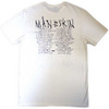 Maneskin 'Loud Kids European Tour '23' (Natural) T-Shirt BACK
