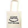 Post Malone 'Spotlight 2023 Tour' (Natural) Tote Bag BACK