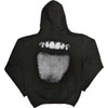 Post Malone 'Fangs 2023 Tour Dates' (Black) Pull Over Hoodie BACK