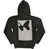 Post Malone 'Inverse Butterfly' (Black) Pull Over Hoodie BACK