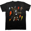 AC/DC 'Bolt Array' (Black) T-Shirt BACK