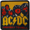 AC/DC 'Highway To Hell Alt Colour' (Iron On) Patch