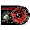 The Exploited 'Fuck The System' 2LP Clear Red Black Splatter Vinyl