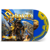 Sabaton 'Carolus Rex' (Swedish Version) LP Blue Yellow Sunburst Vinyl