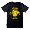 Pokemon 'Collegiate Pikachu' (Black) T-Shirt