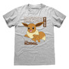 Pokemon 'Eevee' (Heather Grey) T-Shirt