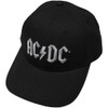 AC/DC 'Silver Logo' (Black) Baseball Cap