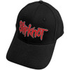 Slipknot 'Text Logo' (Black) Baseball Cap
