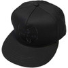 Wu-Tang Clan 'Black Logo' (Black) Snapback Cap